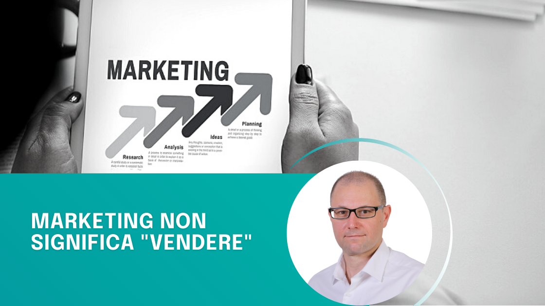 Il marketing non è un mero strumento di vendita